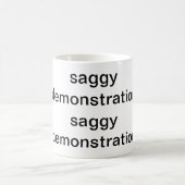 saggy Demonstration Kaffeetasse (Mittel)
