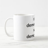 saggy Demonstration Kaffeetasse (Links)