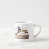 Saginaw Ausschnitt Espresso Tasse (Rechts)