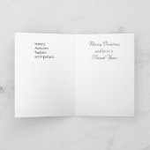 Saginaw Christmas Card Feiertagskarte (Innenseite)