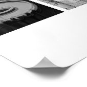 Saginaw Letters Poster (Ecke)