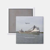 Saginaw-Magnet Magnet (Vorderseite/Rückseite)