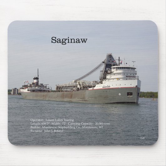 Saginaw Mousepad (Vorne)
