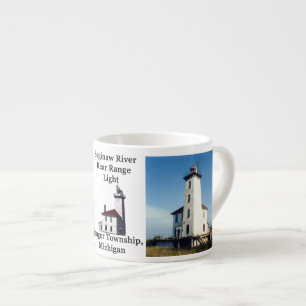 Saginaw River Rear Range Light Espresso Tasse