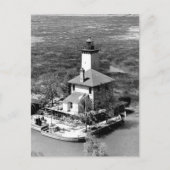 Saginaw River Rear Range Lighthouse Postkarte (Vorderseite)