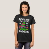 Saging aber immer noch Gagging Funny Meme Frog Spa T-Shirt (Vorne ganz)