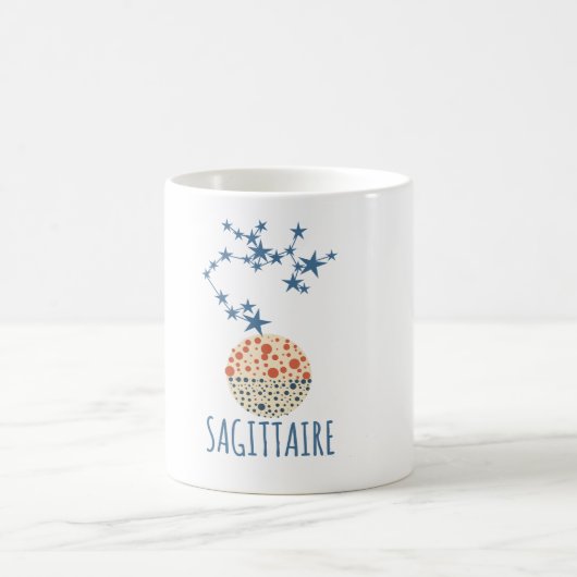 Sagittaire signiert astrologisch kaffeetasse (Mittel)