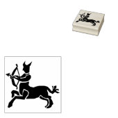Sagittarier Archer Art Briefmarke Gummistempel (Stempel)