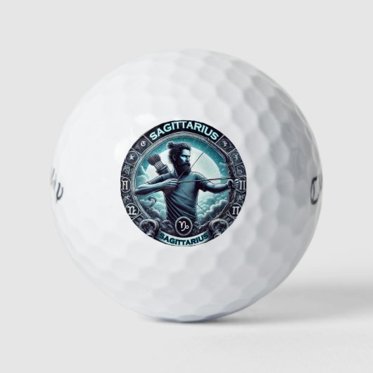 Sagittarier Callaway Warbird Golf Ball (Vorderseite)