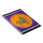 Sagittarier-Notebook Notizblock (Rechte Seite)