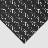 Sagittarier Silhouette Wrapping Paper Seidenpapier (Detail)
