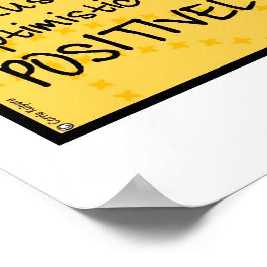 Sagittarier Worcloudposter Poster (Ecke)