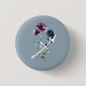 Sagittarier Zodiac Star Sign Button (Vorderseite)