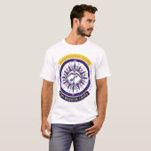 Sagittarius 2026 Zodiac Mandala | Archer Fire Sign T-Shirt (Vorne ganz)