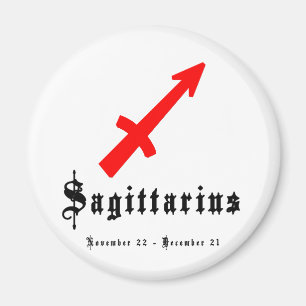 Sagittarius, 22. November - 21. Dezember Magnet