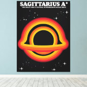 Sagittarius A* Leinwanddruck (Insitu (Holzboden))
