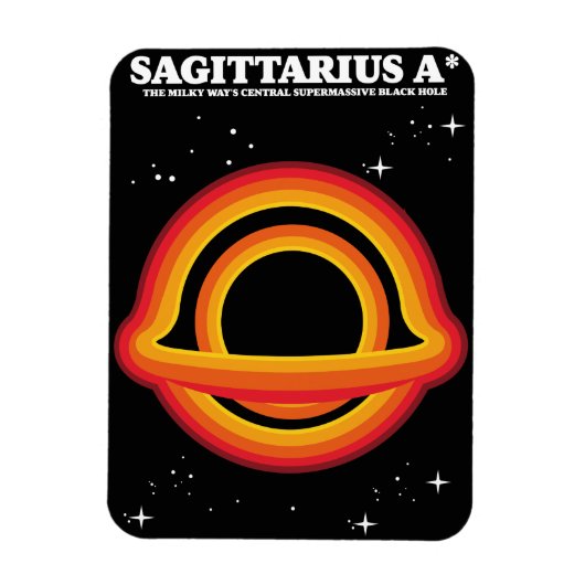 Sagittarius A* Magnet (Vertikal)