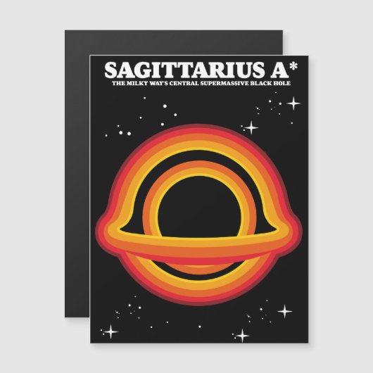 Sagittarius A* Magnet (Vorne/Hinten)