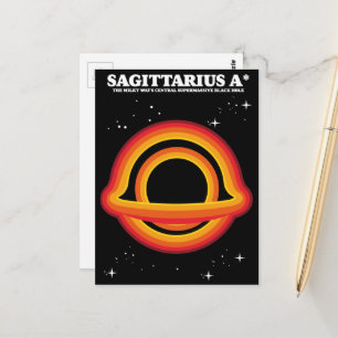 Sagittarius A* Postkarte