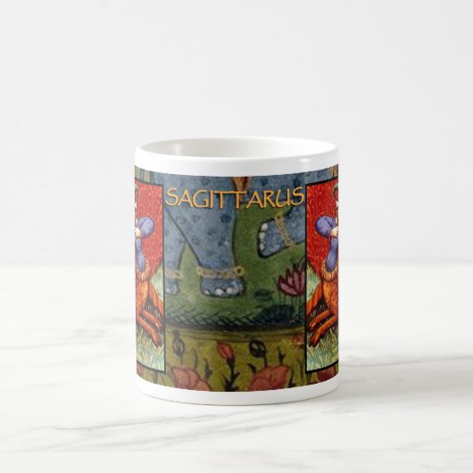 Sagittarius Ancient Zodiac Sign Astrologie Cup/ Ta Kaffeetasse (Mittel)
