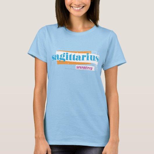 Sagittarius Aqua T-Shirt (Vorderseite)
