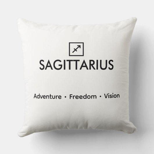 Sagittarius – Arrow of Light Kissen (Rückseite)