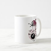 Sagittarius Art Deco Lady Kaffeetasse (VorderseiteRechts)