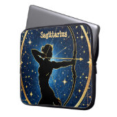 Sagittarius Astrologie Laptopschutzhülle (Vorderseite Links)