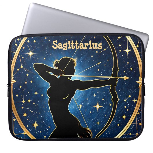Sagittarius Astrologie Laptopschutzhülle (Vorderseite)