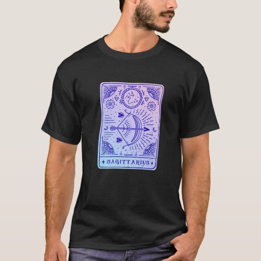 Sagittarius Astrologie T-Shirt (Vorderseite)