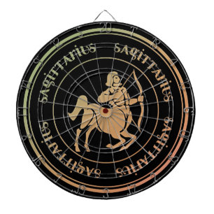 Sagittarius Astrologie Zodiac d1 Dartboard Dartscheibe