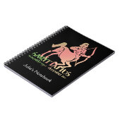 Sagittarius Astrologie Zodiac d1 Notebook 2 Notizblock (Linke Seite)