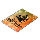 Sagittarius Astrologie Zodiac d1 Notebook 4 Notizblock (Linke Seite)