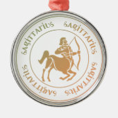 Sagittarius Astrologie Zodiac d1 Ornament (Vorne)