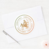 Sagittarius Astrologie Zodiac d1 Stickers (Umschlag)