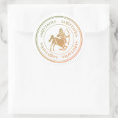 Sagittarius Astrologie Zodiac d1 Stickers (Tasche)