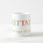 Sagittarius Astrologie Zodiac d1 Tasse (Mittel)