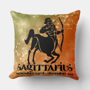Sagittarius Astrologie Zodiac d1c Pillow Kissen