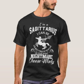Sagittarius Astrologie Zodiac Sign Horoscope Funny T-Shirt