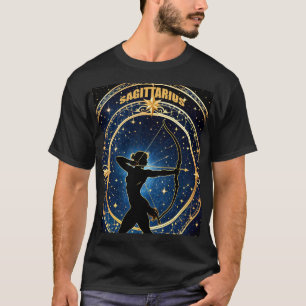 Sagittarius astrologie Zodiak Zeichen T-Shirt