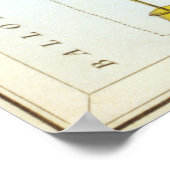 Sagittarius Astrologisch Zeichnend Poster (Ecke)