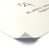 Sagittarius Astrologisches Schilderposter Poster (Ecke)