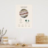 Sagittarius Astrologisches Schilderposter Poster (Küche)