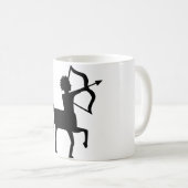 Sagittarius Astrologisches Symbol Zeichen 4 Kaffeetasse (VorderseiteRechts)