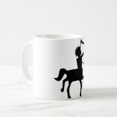 Sagittarius Astrologisches Symbol Zeichen 4 Kaffeetasse (Vorderseite Links)