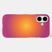 Sagittarius Aura Gradient Zodiac, Lila gelb Case-Mate iPhone Hülle (Rückseite (Horizontal))