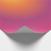 Sagittarius Aura Gradient Zodiac, Lila gelb Geschenkpapier (Ecke)