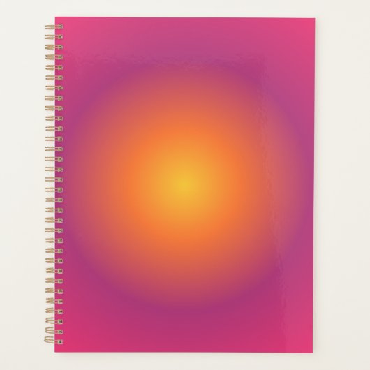 Sagittarius Aura Gradient Zodiac, Lila gelb Planer (Vorderseite)