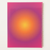 Sagittarius Aura Gradient Zodiac, Lila gelb Planer (Rückseite)