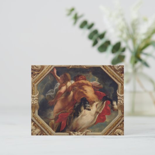 Sagittarius, aus den Zeichen des Dialeks Postkarte (Stehend Vorderseite)